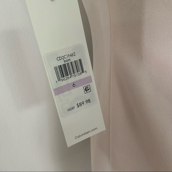 NWT Calvin Klein Pink Dress 6 - Picture 5 of 7